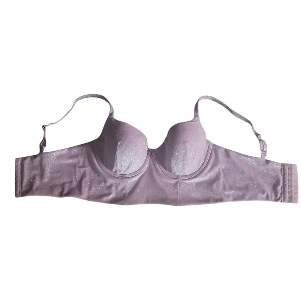 Victoria's secret lined velvet bra,long line,corset,bustier - Picture 8 of 15